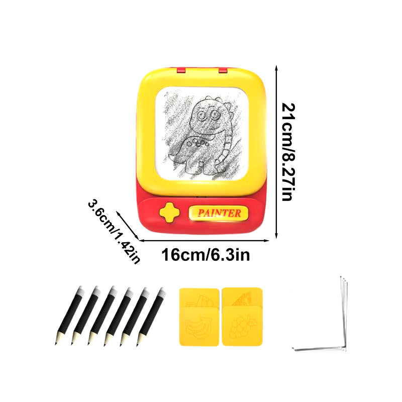 Creative Rubbing Drawing Board Art Painting Handmade Drawing Craft Toys Children Learning and Educational Toy