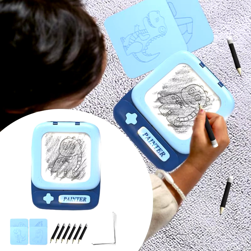 Creative Rubbing Drawing Board Art Painting Handmade Drawing Craft Toys Children Learning and Educational Toy