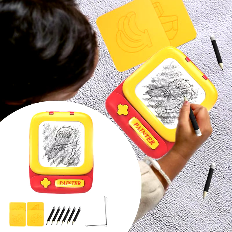 Creative Rubbing Drawing Board Art Painting Handmade Drawing Craft Toys Children Learning and Educational Toy